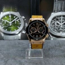 위** 클래식 더블크로노 검판 골드