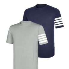 THOM BROWNE 톰브라운 완장 울 반팔니트