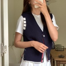 THOM BROWNE 톰브라운 돛단배 니트조끼