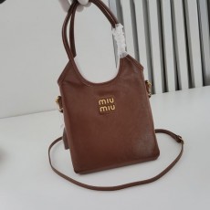 MIUMIU 미우미우 나플락 페이턴트 가죽 아이비 백