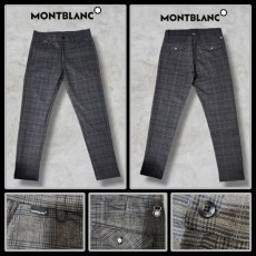 MONTBLANC 몽블랑 체크 정장팬츠