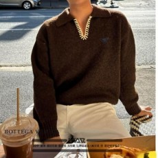 BOTTEGA VENETA 보테가베네타 도톰 니트지 긴팔티