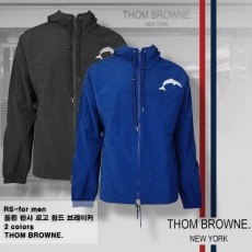 THOM BROWNE 톰브라운 돌핀 반사로고 윈드 브레이커