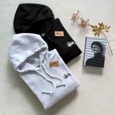 STUSSY 스투시 베이직 기모 후드