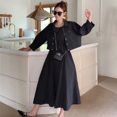 PRADA 프라다 민소매 원피스 세트