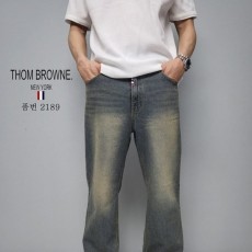 THOM BROWNE 톰브라운 와이드 청바지