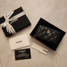 CHANEL 샤넬  지퍼돌이 카드지갑
