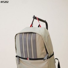 THOME BROWNE 톰브라운 나일론 앤 인터로크 4바 아플리케 이지 백 팩