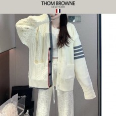 THOM BROWNE 톰브라운 사서완장 케이블 빅가디건