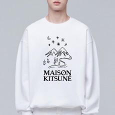MAISON KITSUNE 메종키츠네 스케치드 랜드스케이프 맨투맨