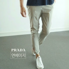 PRADA 프라다 아이스 밴딩 팬츠