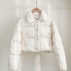 미*** 수입 피우미노 크롭 구스다운 봄버 자켓 (여성)