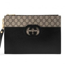 구* NEW 컷아웃 인터로킹 G 파우치