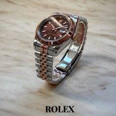 로** 최신상 데이저스트 브론즈다이얼 남성용 콤비