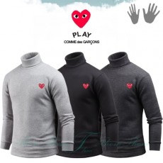 COMME DES GARCONS 꼼데가르송 베이직 기모 롱 폴라