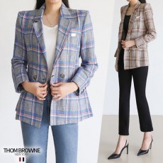 THOM BROWNE 톰브라운 Linen single breasted blazer