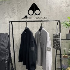 MOOSE KNUCKLES 무스너클 패치로고 캐시니트