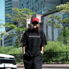 BALENCIAGA 발렌시아가 스티치 럭비오버핏 빅사이즈 세트