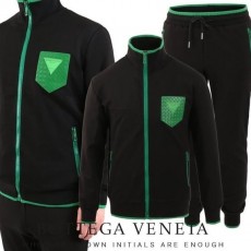 BOTTEGA VENETA 보테가베네타 그린 트라이앵글 코튼 셋업