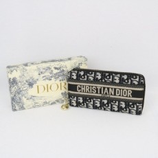 디* 오블리크 지퍼 장지갑