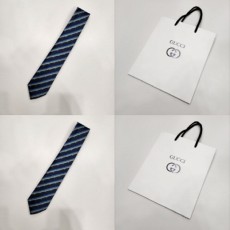 구* 23ss 스트라이프 실크 넥타이