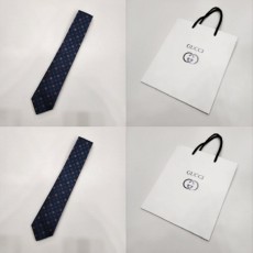 구* 2023 애니멀 실크 넥타이