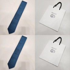 구* 2023 GG 패턴 실크 넥타이