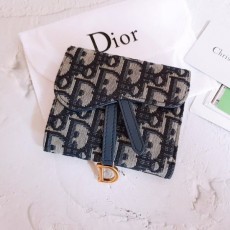 디* 오블리크 새들 여성 반지갑