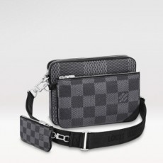 루* 2023 다미에 트리오 메신저백